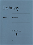 Estampes piano sheet music cover